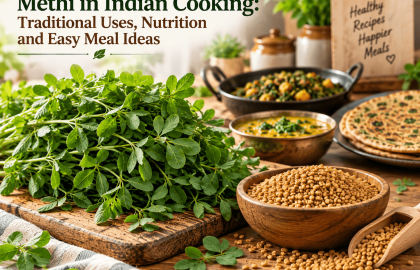 Methi in Indian Cooking: Traditional Uses, Nutrition and Easy Meal Ideas