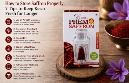 How to Store Saffron Properly: 7 Tips to Keep Kesar Fresh for Longer